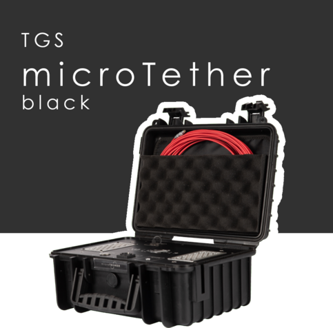 Tile of microTether black