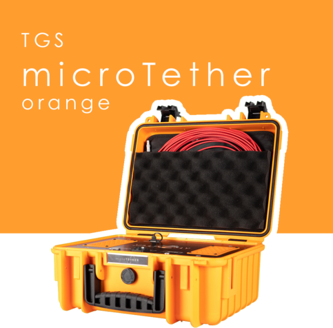 Tile of microTether orange